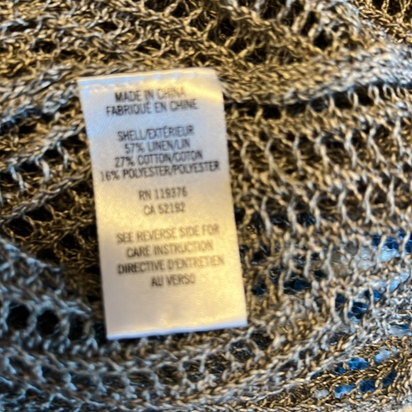 HELMUT LANG Mesh Crochet Asymmetrical Tank Top - Picture 7 of 9